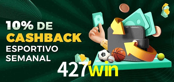 10% de bônus de cashback na 427win